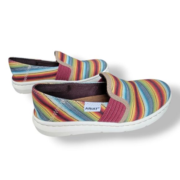 Ariat Shoes - Ariat Ryder Old Muted Serape Shoe Women's Loafer Slip On Size 6B Coastal Cowgirl